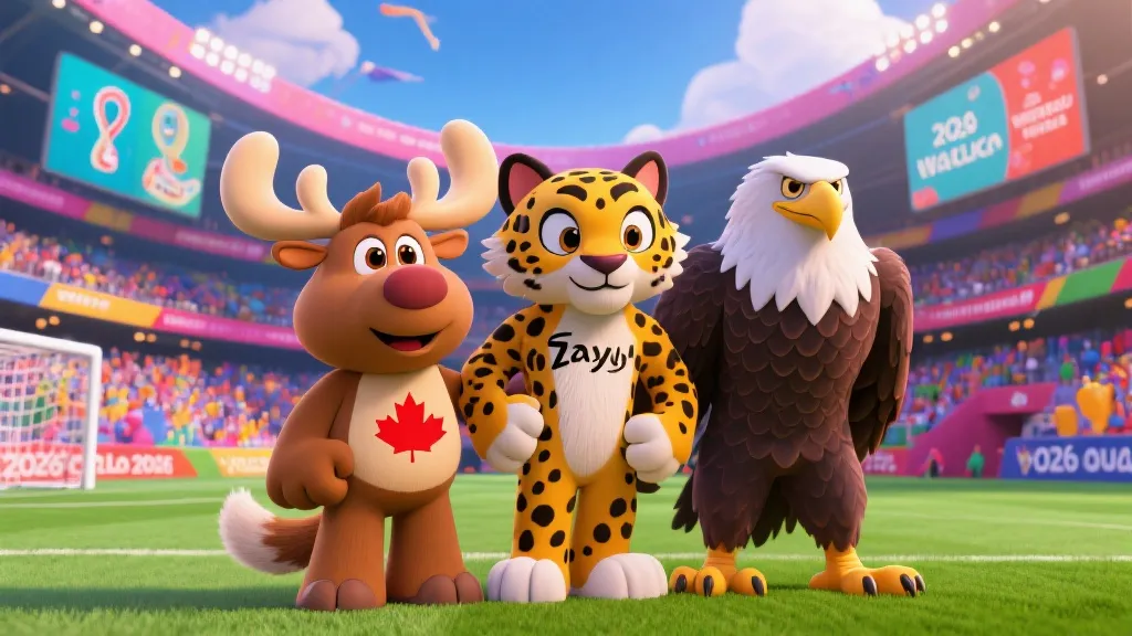 揭秘2026世界杯吉祥物：Maple、Zayu与Clutch背后的文化密码与狂欢寓意
